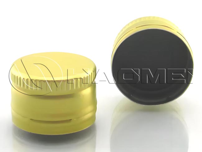 Wholesale Price of 31.5*24mm Gold Aluminum ROPP Caps