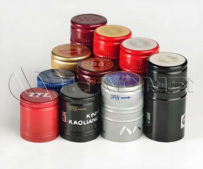 Twist-Off Aluminum Anti-Theft Caps for Cocktails