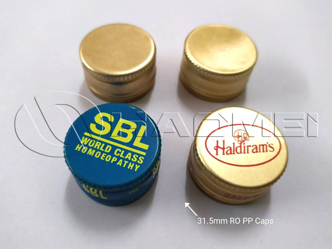 Printed 31.5mm Aluminum ROPP Cap