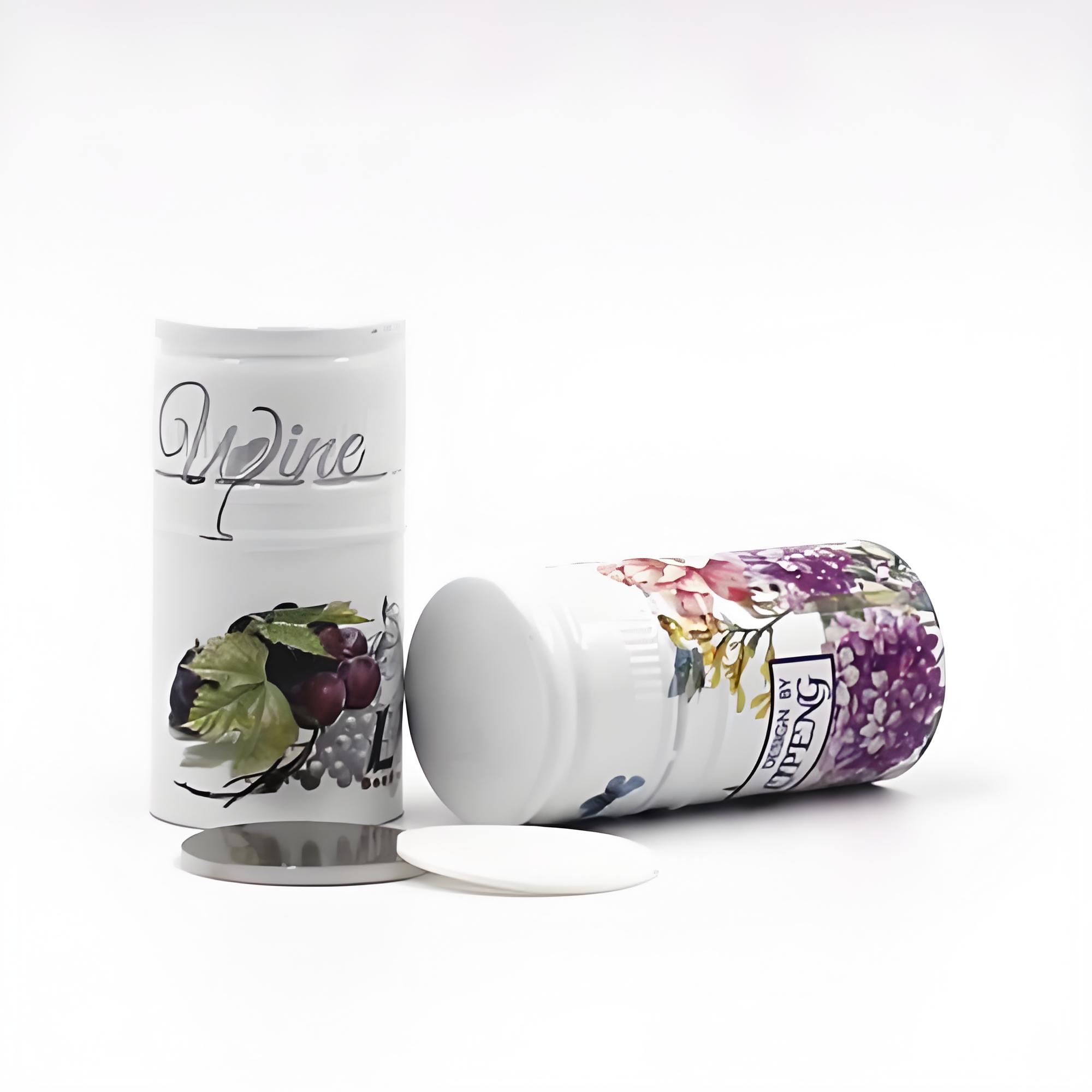 Wine Screw Aluminum Cap with Saranex Liner
