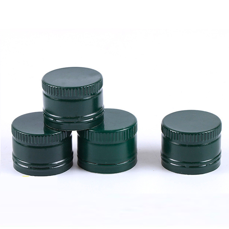 30x24mm Pilfer-Proof Aluminum Bottle Cap for Olive Oil Packaging