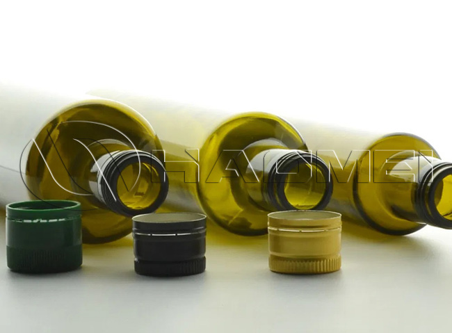 Dark Green ROPP Aluminum Anti-Theft Cap for Olive Oil