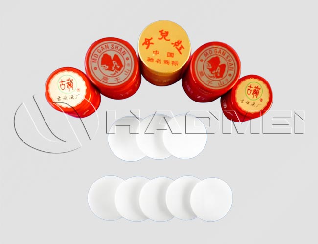 31.5mm Aluminum Caps with Saranex Liners